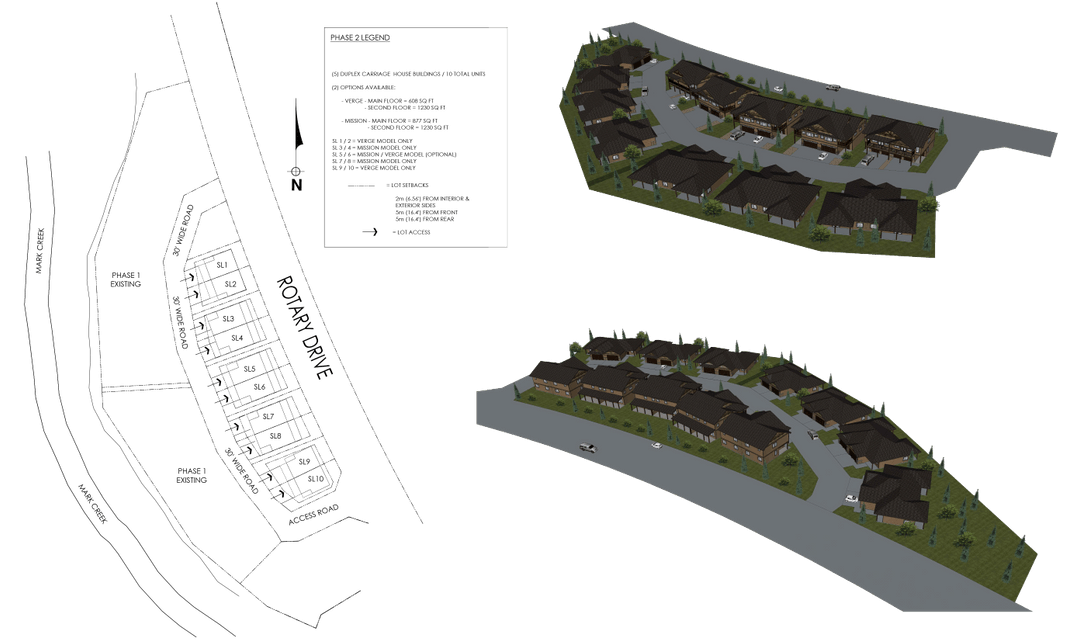 Mark Creek Landing Villas Tyee Homes